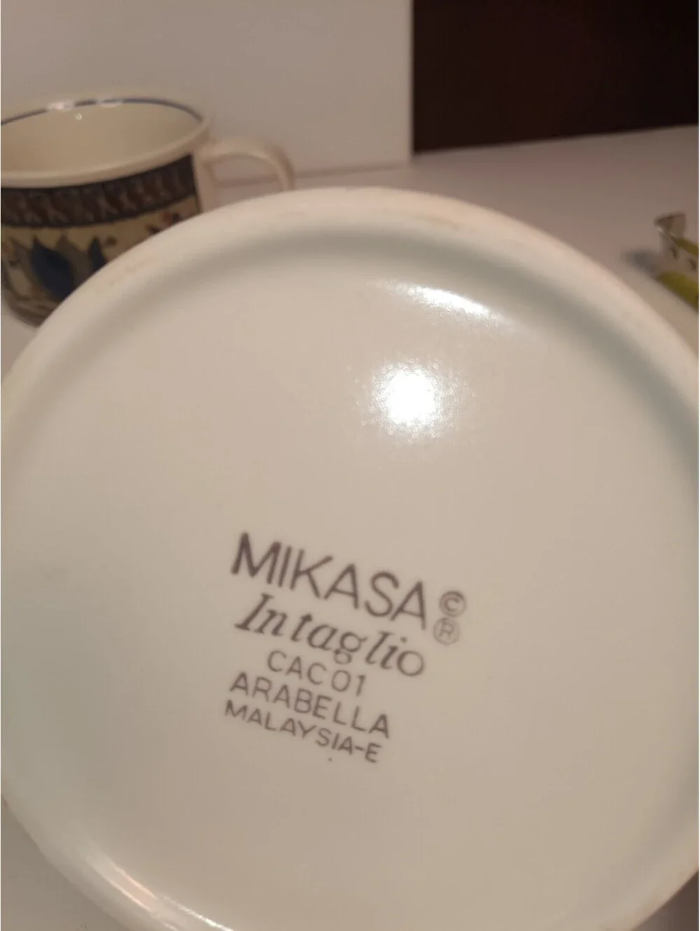 Mint Mikasa Arabella Creamer and Sugar Bowl with Lid Set CAC01 Vintage Mint
